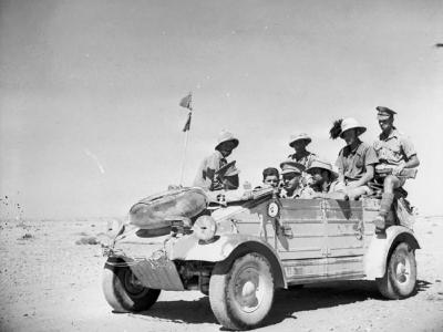 Captured Kubelwagen Africa, 20 June 1942