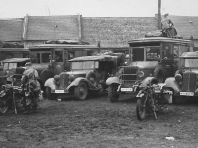 Mercedes Benz G3A wehrmacht trucks