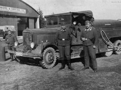 Mercedes-Benz tankwagen Poland 1939
