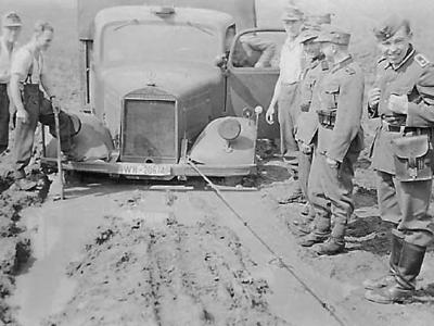 Wehrmacht Mercedes Benz L3000 Truck
