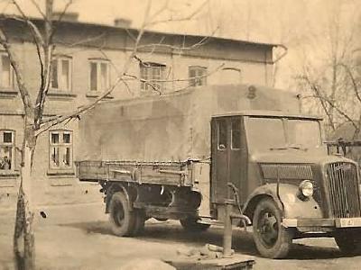 Opel Blitz lastkraftwagen der Wehrmacht