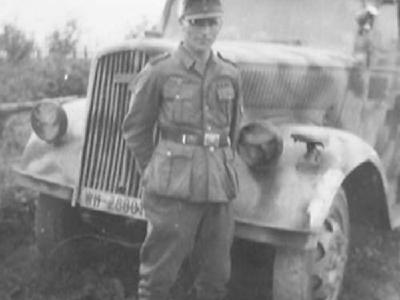 Wehrmacht trucks and cars