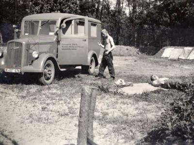 Opel Blitz ambulance WL307674 of the Luftwaffe