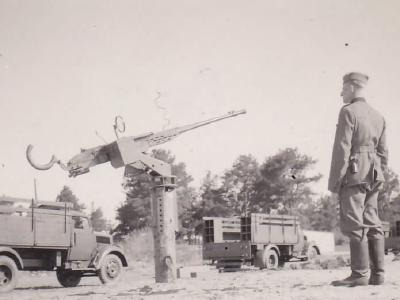 Opel Blitz and Czech 15mm ZB vz. 60 heavy machine gun
