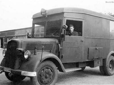 Radio vehicle Opel Blitz 3t