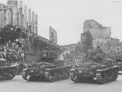 Semovente M41 da 75/18 military parade in Rome 3