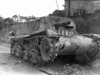 Destroyed StuG M42 75/18 4