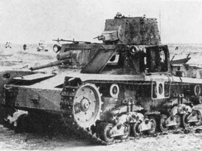 Destroyed Carro Armato M11/39