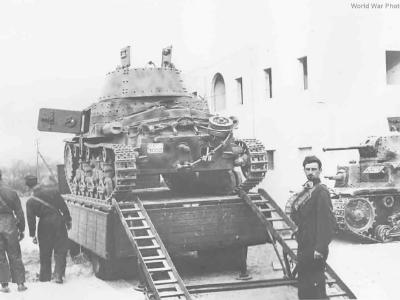 M13/40 loaded in the bed of the truck