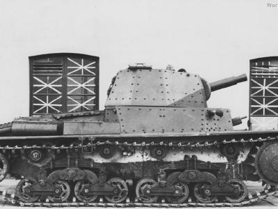 1st prototype of P 40 side view