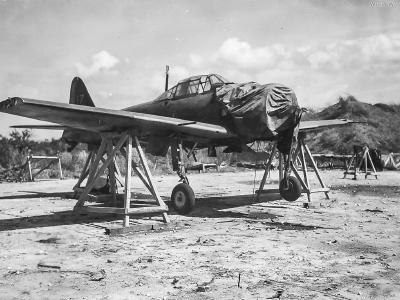 A6M5 code 8-17 on blocks Saipan 1944