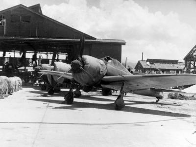 A6M5 Zero fighters Aslito Airfield Saipan