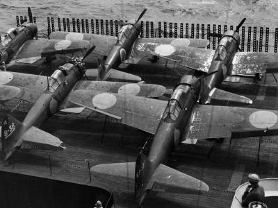 A6M5 aboard USS Copahee Saipan July 1944