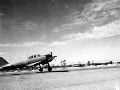 Captured A6M Eagle Farm airfield Brisbane Australia 1943