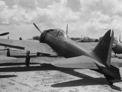 A6M Zero of the 261 Kokutai code 61-131 on Saipan 1944