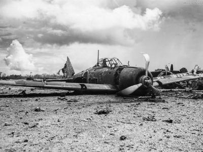 A6M Zero at Mokmer Drome Biak June 1944