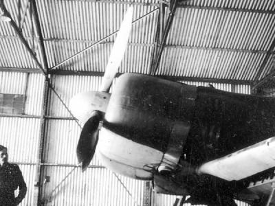 Captured A6M2 Zero V 172 engine