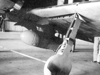 Captured A6M2 Zero V 172 landing gear