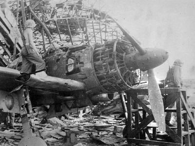 Destroyed A6M Marshall Islands