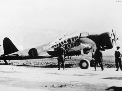 B5N1 „Kate” with folded wings