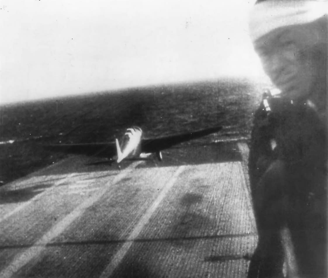 B5N2 „Kate” taking off from carrier Shokaku for strike at Pearl Harbor