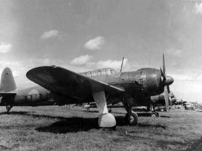 B6N2 with radar Atsugi 1945