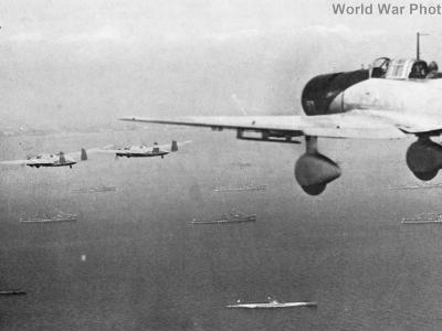 Aichi D3A1 and G3M 11 October 1940