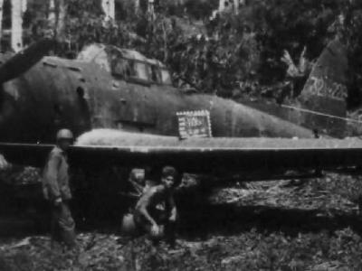 Dive bomber D3A2 of the 321 Kokutai
