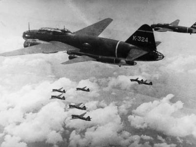 Mitsubishi G4M1 K-324 of Kanoya Kokutai