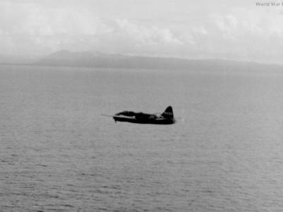 Mitsubishi G4M under attack by USN Aircraft