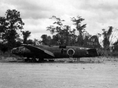 Mitsubishi G4M bomber coded 762-K-15