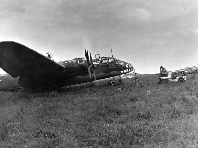Nakajima G5N ’05’ Shinzan at Atsugi air base 1945