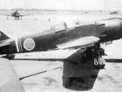Kawasaki Ki-100 „80” of the 111th Sentai 1945