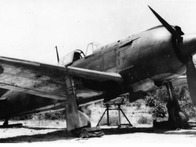 Fighter Ki100 I Otsu of the 5th Sentai at Kiyosu AB