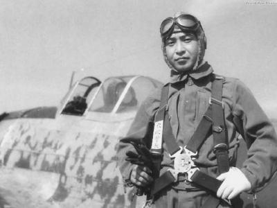 Ki-43 pilot Satoru Anabuki