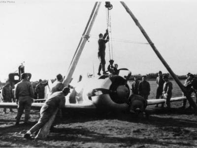 Crashed Ki-44