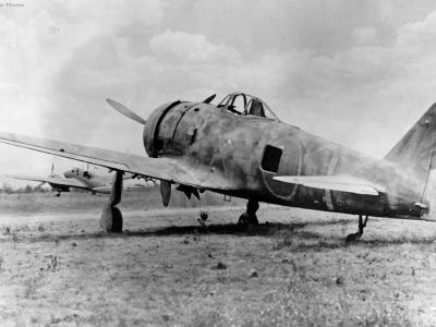 Captured Ki-44 IIb 246 Sentai Clark Field 1945