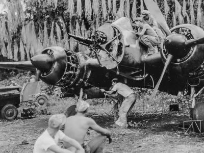 Ki-45 37mm cannon Clark Field 1945