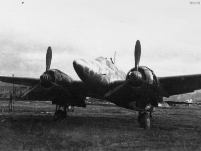 Ki-45 of the 53 Sentai near Tokio 1945