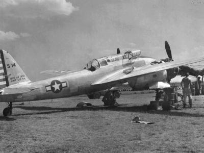 Captured Ki-45 TAIC S14