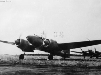 Mitsubishi Ki-46 preparing to take off