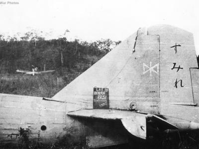 Ki-46 Tail Marking Lae New Guinea September 1943