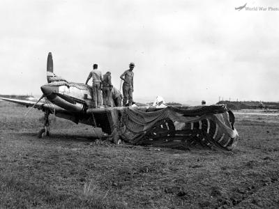 Ki-61 Hien at Yontan Airfield Okinawa 1945