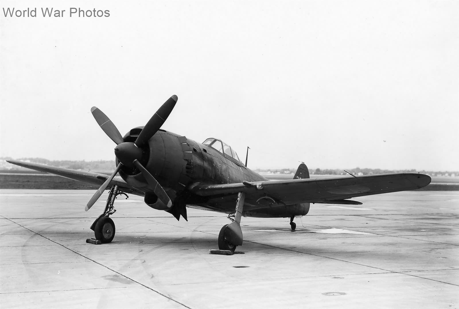 Nakajima Ki-84 Wright Patterson Field Ohio on May 23 ,1946 | World War ...