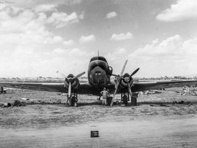 Captured Showa L2D3 Clark Field Philippines 2