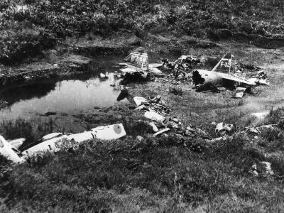 Japanese Aircraft Wrecks at Lae New Guinea 1943 2