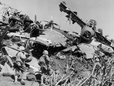 Japanese Aircraft Wrecks on Iwo Jima 4