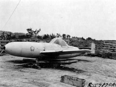 Kamikaze aircraft Yokosuka MXY7 Ohka Okinawa