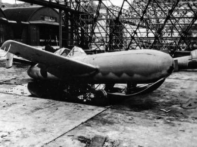 MXY-7 K-1 on wheeled sled 1945