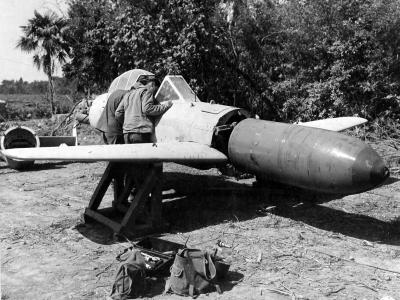 Yokosuka MXY7 Ohka Kadena Airfield Okinawa